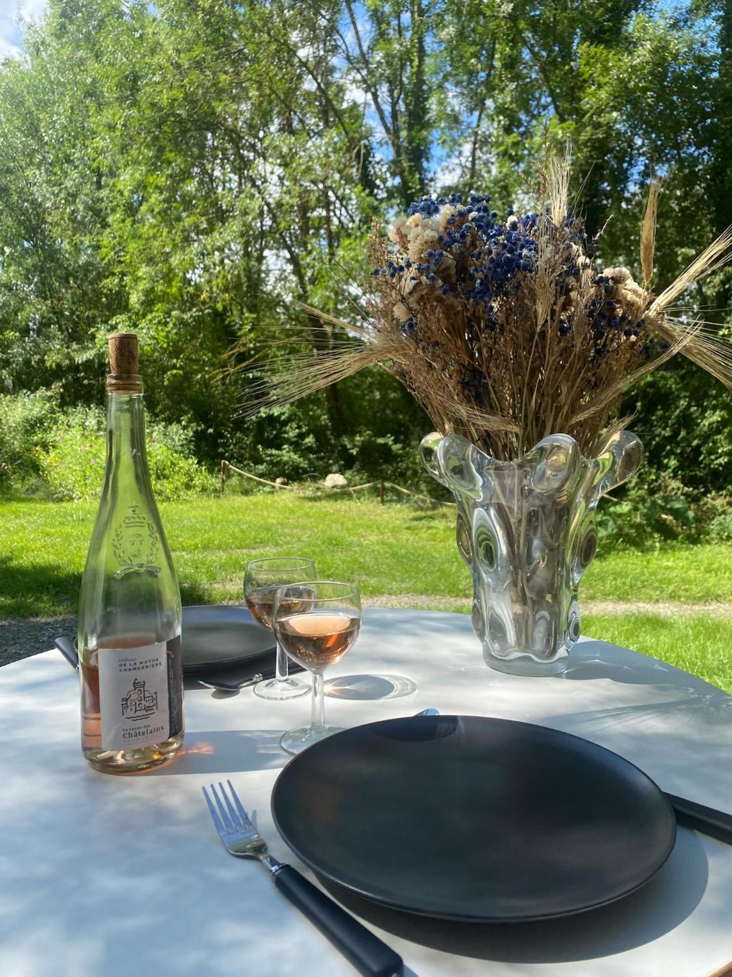 Ecolodges De Reve Dans Un Chateau De Conte De Fees Les-Trois-Moutiers エクステリア 写真